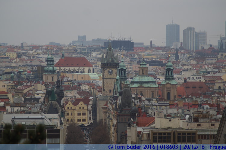 Photo ID: 018603, Town Hall from the Metronome, Prague, Czechia