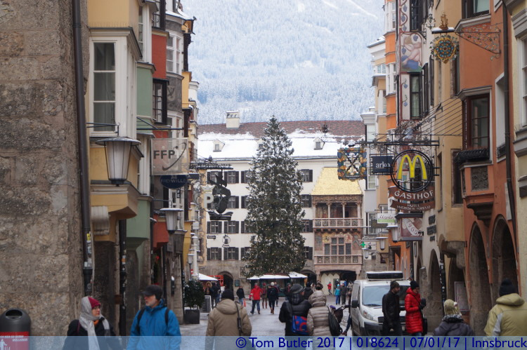 Photo ID: 018624, In the old town, Innsbruck, Austria