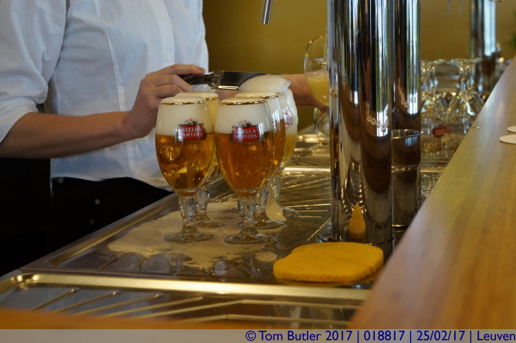 Photo ID: 018817, Getting the beers in, Leuven, Belgium
