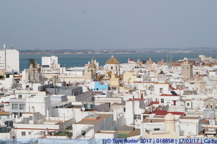 Photo ID: 018858, View over the city, Cadiz, Spain
