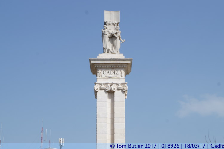 Photo ID: 018926, Constitution monument, Cadiz, Spain