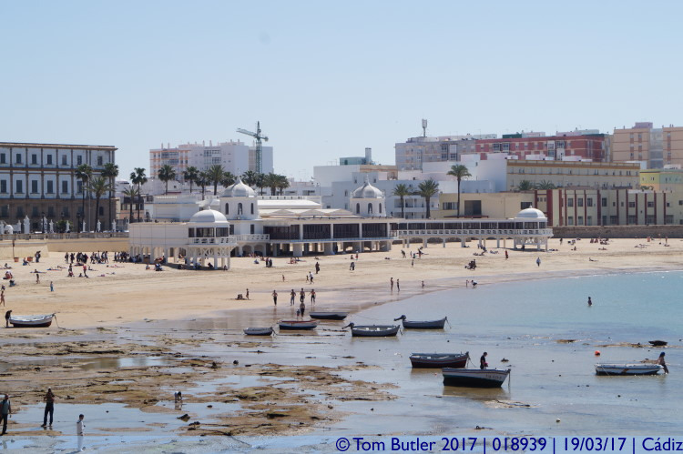 Photo ID: 018939, La Caleta Beach, Cadiz, Spain