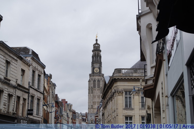 Photo ID: 019338, Approaching the town hall, Arras, France