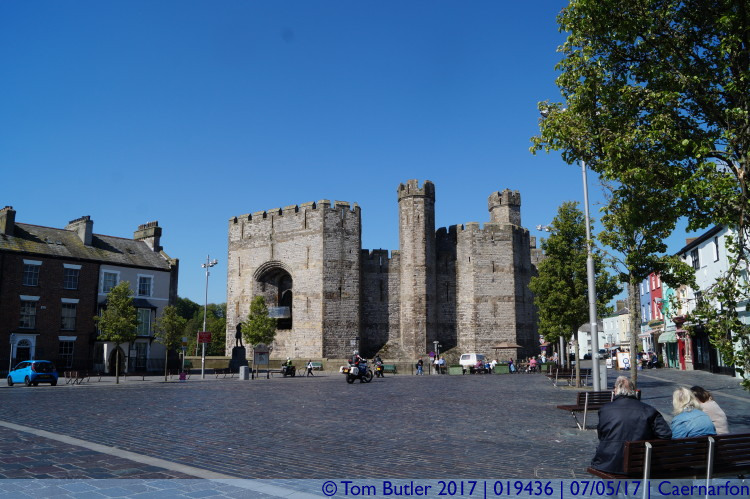 Photo ID: 019436, Caernarfon Castle, Caernarfon, Wales