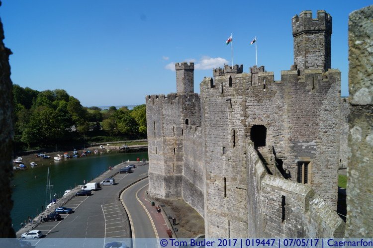 Photo ID: 019447, Caernarfon Castle, Caernarfon, Wales