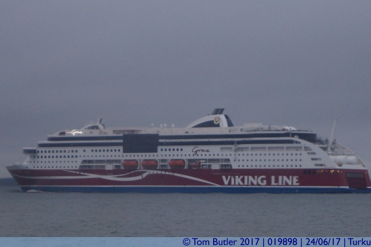 Photo ID: 019898, Viking Line ship, Turku, Finland