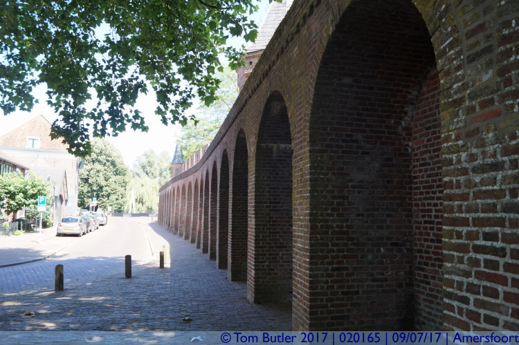 Photo ID: 020165, Behind the restored walls, Amersfoort, Netherlands
