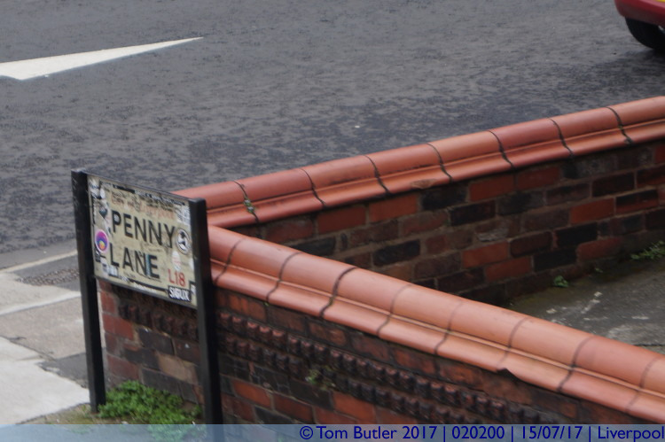Photo ID: 020200, Penny Lane, Liverpool, England