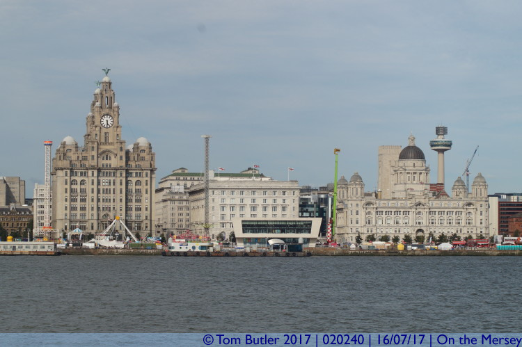 Photo ID: 020240, The Three Graces, On the Mersey, England