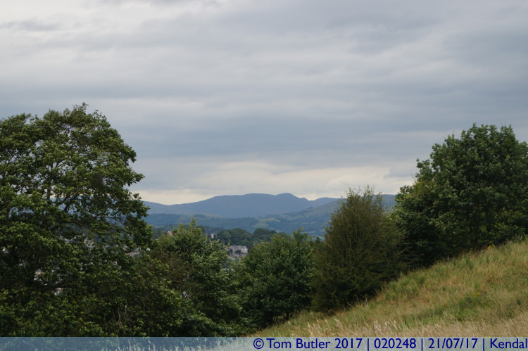 Photo ID: 020248, Hills in the distance, Kendal, England