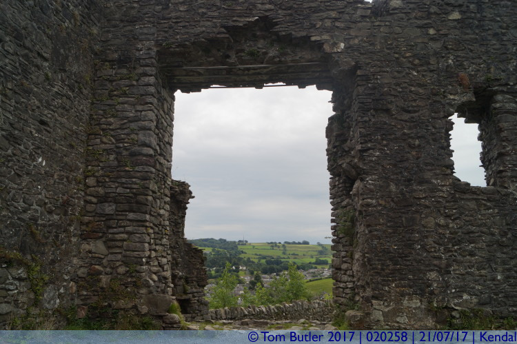 Photo ID: 020258, Inside the ruins, Kendal, England