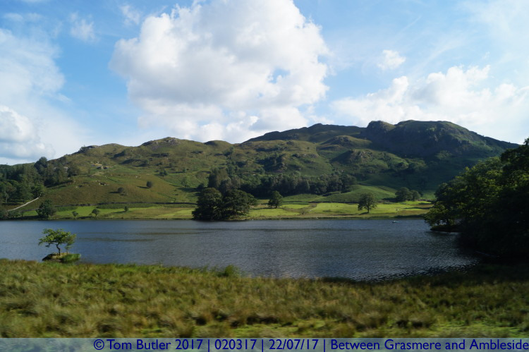 Photo ID: 020317, Rydal Water, Between Grasmere and Ambleside, England