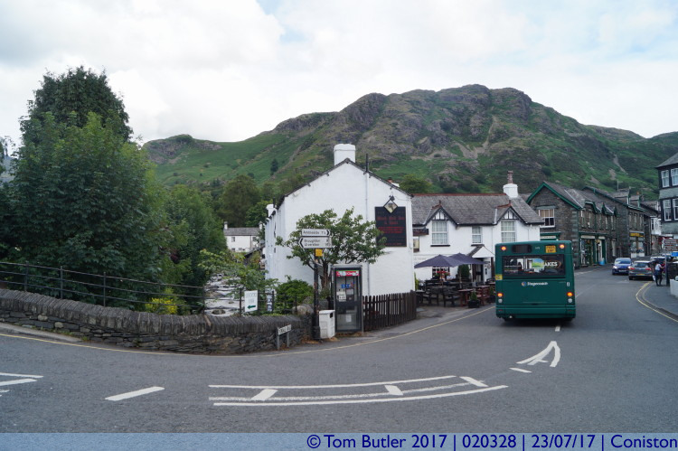 Photo ID: 020328, Town bustle, Coniston, England
