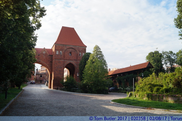 Photo ID: 020358, Medieval latrine, Torun, Poland