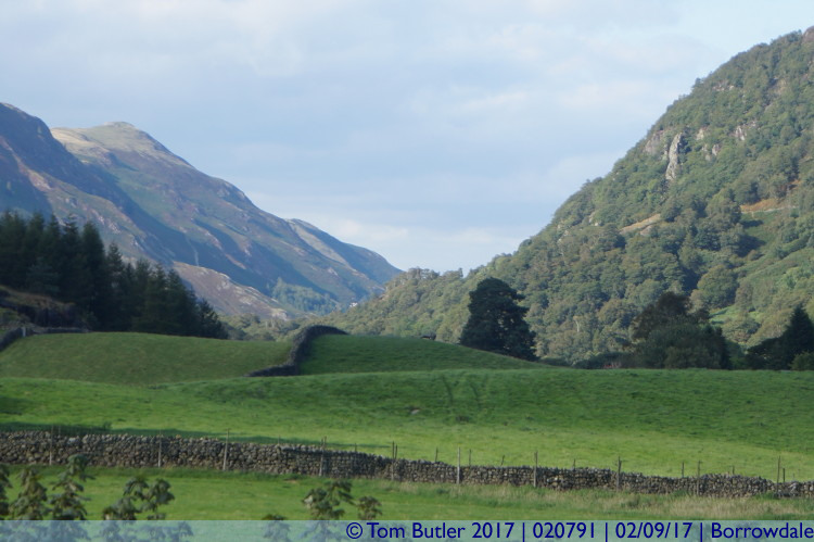 Photo ID: 020791, Along the valley, Borrowdale, England
