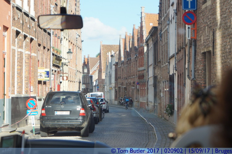 Photo ID: 020902, On the Carmersstraat, Bruges, Belgium