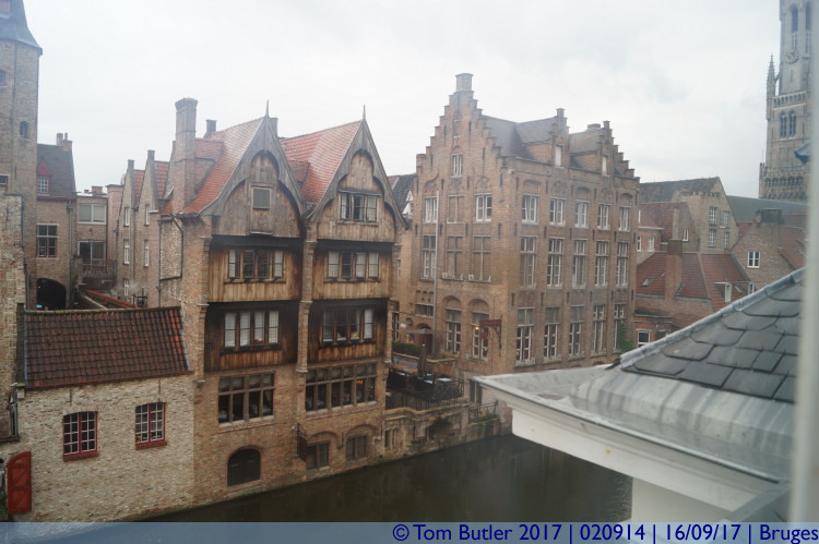 Photo ID: 020914, View from the hotel, Bruges, Belgium