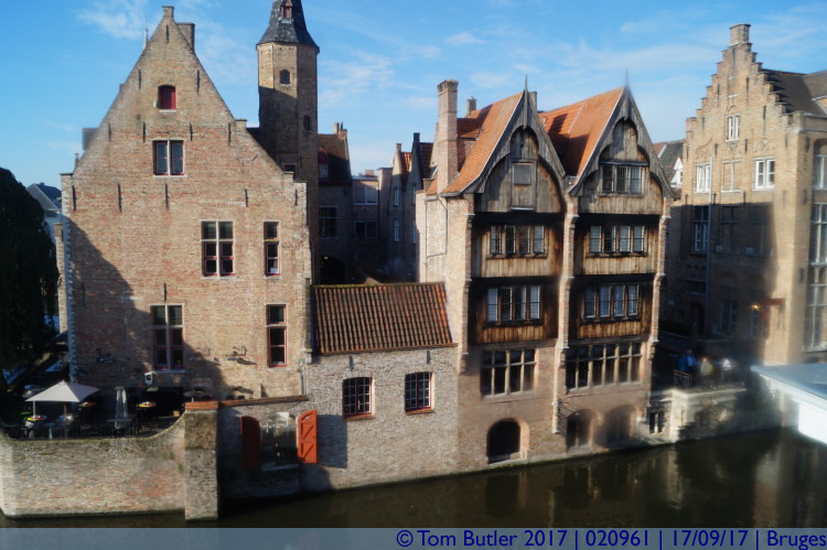 Photo ID: 020961, View from the hotel, Bruges, Belgium