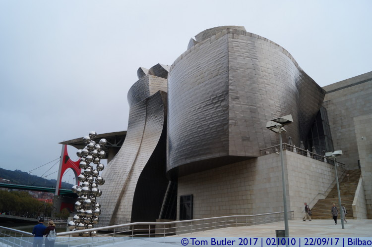 Photo ID: 021010, Balls and Guggenheim, Bilbao, Spain