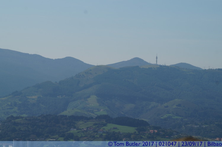 Photo ID: 021047, Mountains and towers, Bilbao, Spain