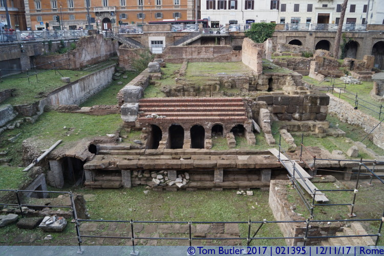 Photo ID: 021395, Hypocausts, Rome, Italy