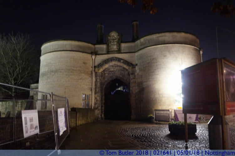 Photo ID: 021641, Nottingham Castle gatehouse, Nottingham, England