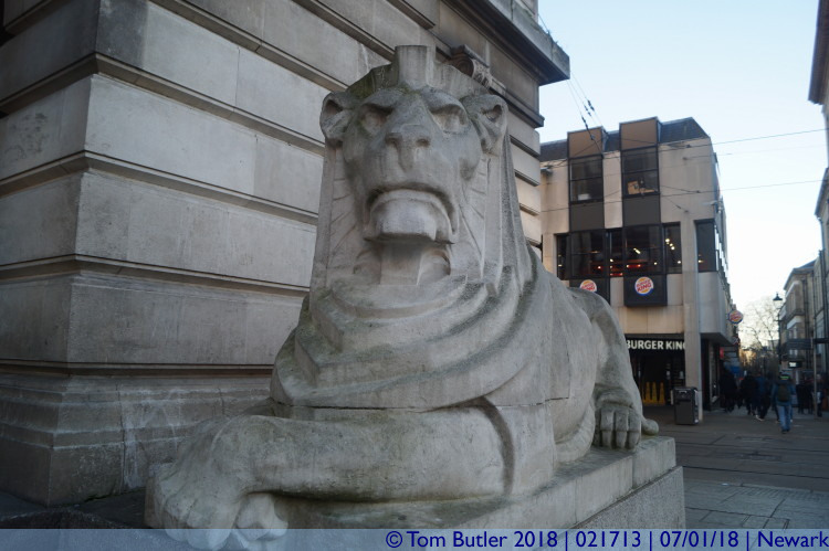Photo ID: 021713, Grumpy Lion, Nottingham, England