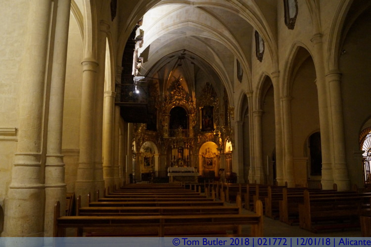 Photo ID: 021772, Inside the Basilica, Alicante, Spain