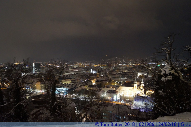 Photo ID: 021986, View over Graz, Graz, Austria