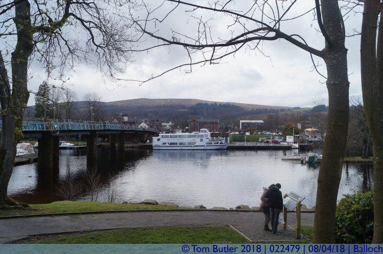 Photo ID: 022479, View from the pub, Balloch, Scotland