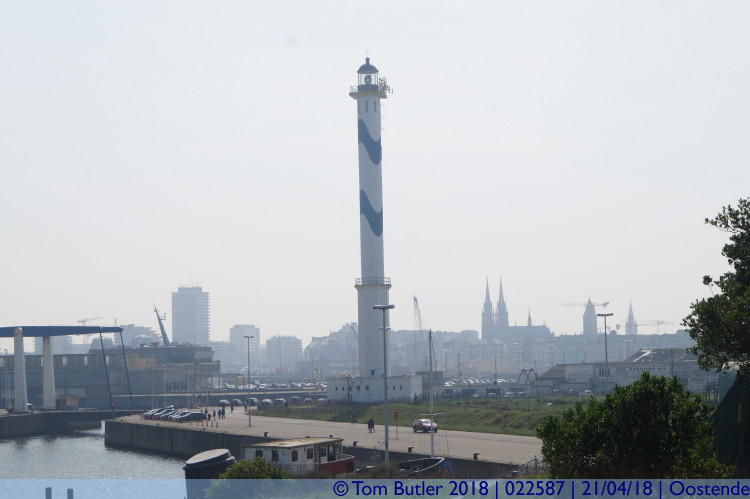 Photo ID: 022587, Lighthouse, Oostende, Belgium