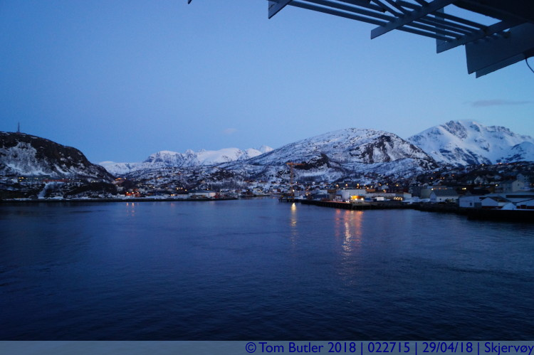 Photo ID: 022715, Skjervy at dusk, Skjervy, Norway