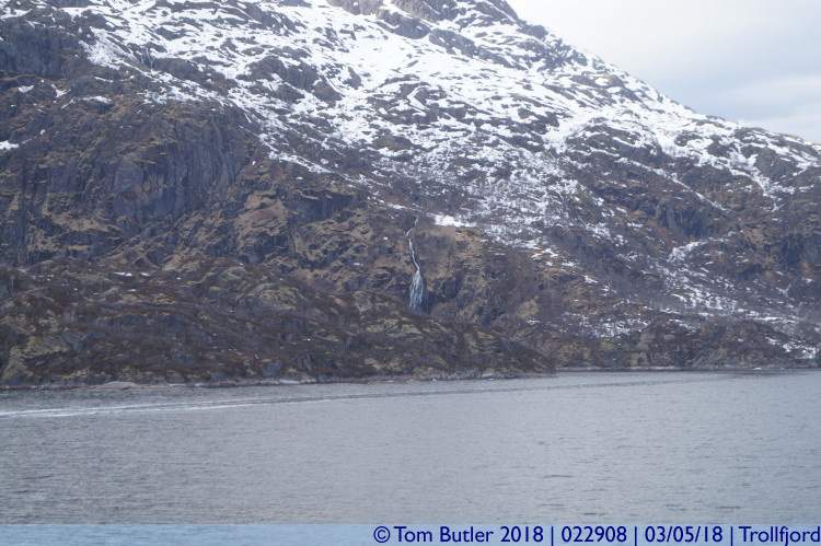 Photo ID: 022908, Approaching the Trollfjord, Trollfjord, Norway