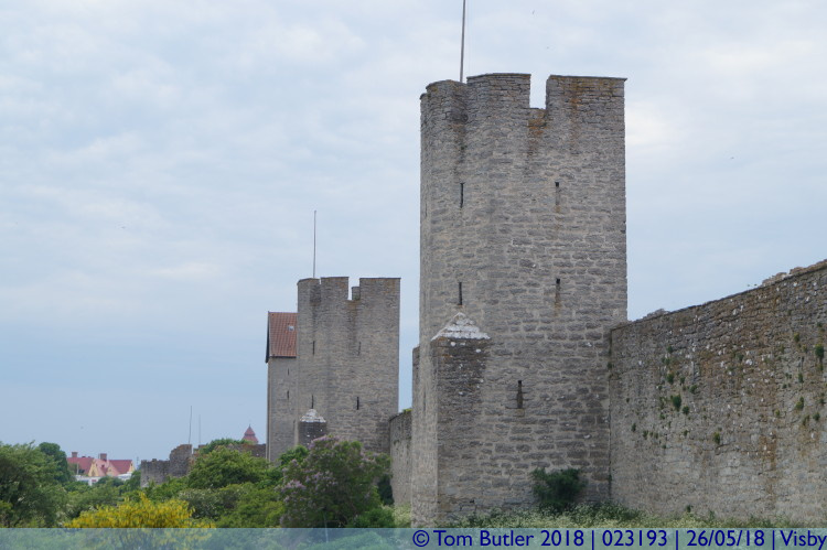Photo ID: 023193, Looking South, Visby, Sweden