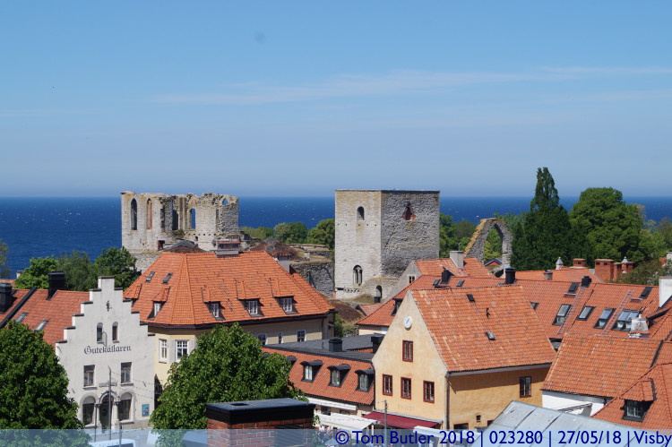 Photo ID: 023280, St Lars and Drottens ruins, Visby, Sweden