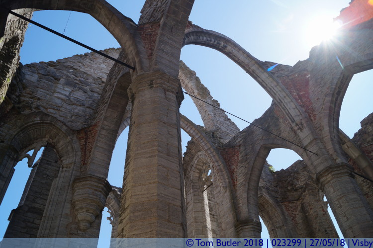 Photo ID: 023299, Roof arches, Visby, Sweden