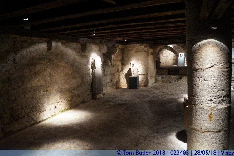 Photo ID: 023403, In the cellars, Visby, Sweden