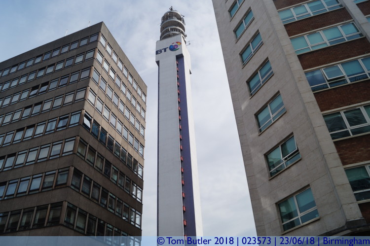 Photo ID: 023573, BT Tower, Birmingham, England