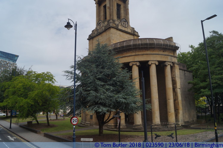 Photo ID: 023590, The remains of St. Thomas' Church, Birmingham, England