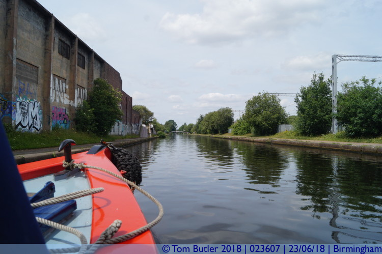 Photo ID: 023607, Canal and Railway, Birmingham, England