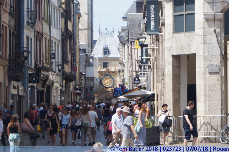 Photo ID: 023723, Le Gros-Horloge, Rouen, France