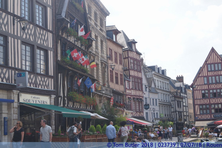 Photo ID: 023739, Vieux March, Rouen, France