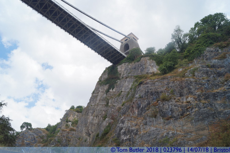 Photo ID: 023796, Under the bridge, Bristol, England