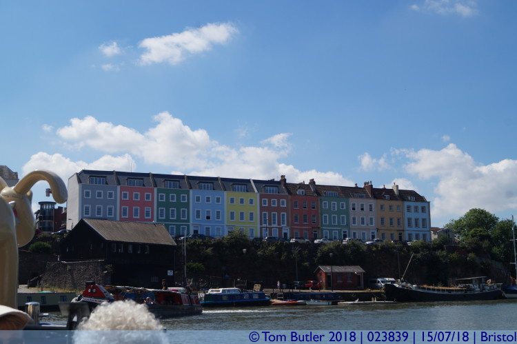 Photo ID: 023839, Colourful houses, Bristol, England