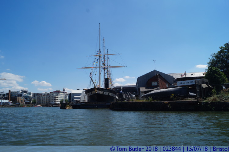 Photo ID: 023844, Approaching the SS Great Britain, Bristol, England