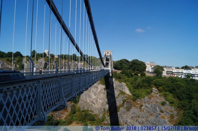 Photo ID: 023857, On the bridge, Bristol, England