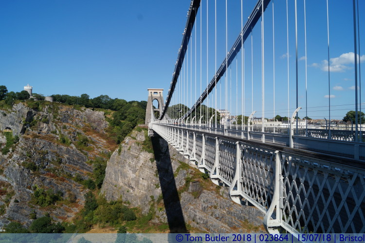 Photo ID: 023864, On the bridge, Bristol, England