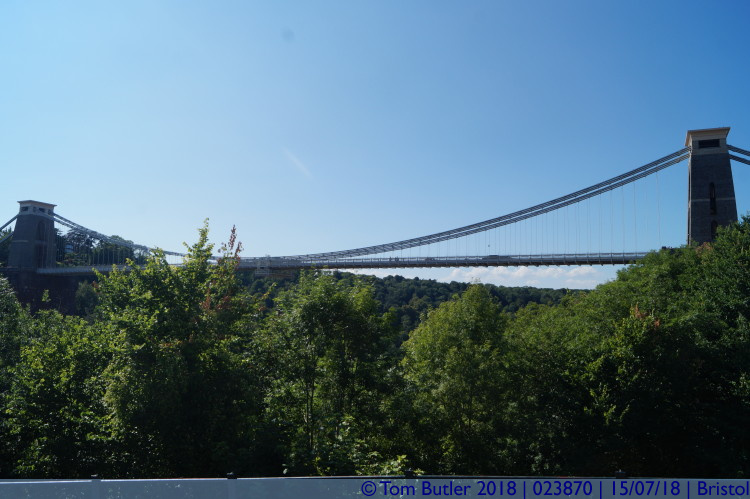 Photo ID: 023870, Clifton Suspension Bridge, Bristol, England
