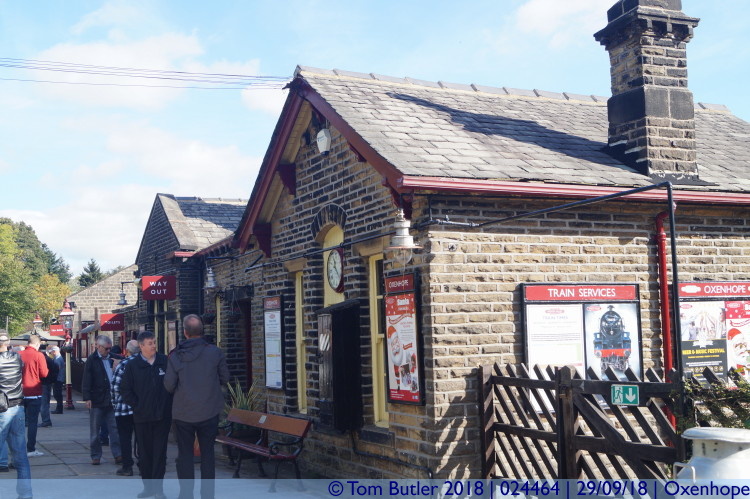 Photo ID: 024464, Station building, Oxenhope, England