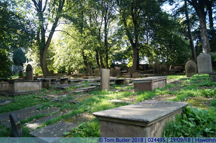 Photo ID: 024495, Graveyard, Haworth, England